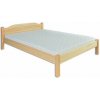 Drewmax Postel LK106 Bezbarvý přírodní lak 160x200