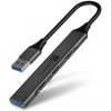 USB Hub Connect IT USB-A (1xUSB-A 3.0, 3xUSB-A 2.0) (CHU-4050-AN) sivý