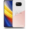 Picasee silikónový čierny obal pre Xiaomi Poco X3 Pro - Vytvor si svoju vlastnú príležitosť