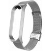 Xiaomi Milánsky ťah celokovový náhradný náramok univerzálny pre Mi Band 3/4/5/6 so zapínaním Farba: strieborná
