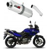 Suzuki DL 650 V-Strom 2004 - 2006 ladený výfuk OV + dB killer medium