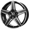Alu disk CMS C34 7x17, 5x108, 63.4, ET50 Diamond Black Gloss
