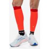Bežecké návleky na nohy Compressport R2 3.0 - fluo red/white