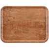 Cambro Polyesterový obdélníkový podnos, 330x430 mm, olivově hnědý | CAMBRO, Madeira