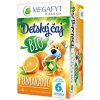 MEGAFYT Detský čaj BIO POMARANČ ovocný čaj (od ukončeného 6. mesiaca) 20x2 g (40 g)