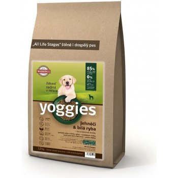 Yoggies Mini jahňacie mäso a biela ryba 1,2 kg