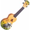 Mahalo Hawaii Hawaii Green Burst Sopránové ukulele