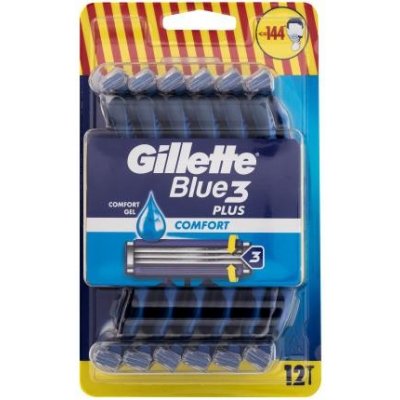 Gillette Blue3 Comfort jednorazové holiace strojčeky 12 ks 12 ks pre mužov