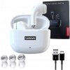 BEZDRÔTOVÉ SLÚCHADLÁ LENOVO LP40 PRO Bluetooth 5.3 DO UŠÍ BIELE + PUZDRO