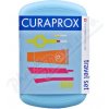 Curaprox Travel Set zubná kefka + CPS medzizubné kefky 2 ks + zubná pasta 10 ml darčeková sada, modrý