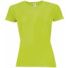 SOĽS Sporty Women Dámske funkčné triko SL01159 Neon green