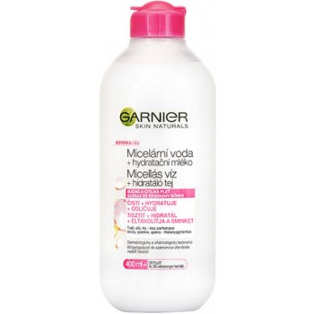 Garnier Skin Naturals Micelárna voda s hydratačným mliekom 400 ml