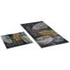 Bellatex set 3D tlač 850/071 pírko 60x100, 60x50 cm