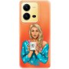 Odolné silikónové puzdro iSaprio - Coffe Now - Blond - Vivo X80 Lite 5G