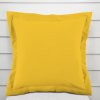 Biante Bavlnená obliečka na vankúš s lemom Moni MO-069 Žltá 60 x 60 cm