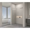 Erga Lynn, posuvné sprchové dvere do otvoru 150x195 cm, 8mm číre sklo, chrómový profil, ERG-V02-LYNN-D150-CL-CR
