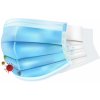 Rúško jednorázové 3-vrstvové 10ks modré (cena za 10ks/balenie)