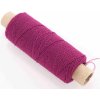 Pružná niť - gumička - viac farieb svetlo vínová