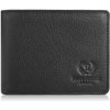 PAOLO PERUZZI Pánska kožená peňaženka s RFID | čierna T-79-BL