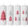 Emocio Adventné stromy 40 x 120 mm 4 kusy