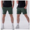 Nebbia pánske teplákové kraťasy do fitka 319 dark green