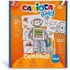 Carioca Puzzle Combino Robots BABY Sada omaľovánok