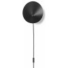 Ferm Living Nástenné svietidlo Arum Wall Sconce – čierne