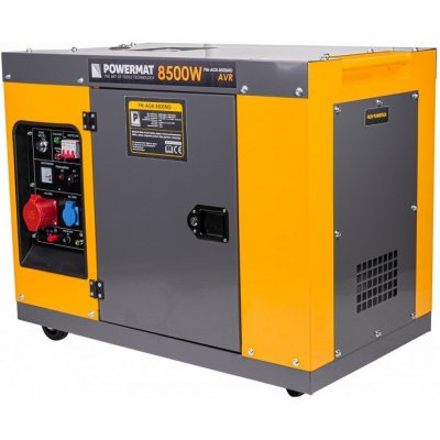 Dieselová elektrocentrála PM-AGR-8500MD s AVR + ATS- POWERMAT