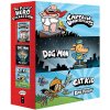 Paseka Dav Pilkey's Hero Collection 3-Book Boxed Set