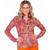 Dámska hippie košeľa Paisley leta 60 70 L/XL