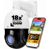 Otočná IP kamera PoE 5MPx AUDIO DETEKCIA IP67 18xZOOM OPTICKÁ 80M IR