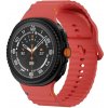 VSETKONAMOBIL 116968 WAVY Silikónový remienok pre Samsung Galaxy Watch8 / Watch8 Classic červený