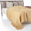 Tom Linen Ľanový prehoz na posteľ so strapcami Lada 150x170 cm