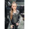 Max Original Leather Dámska kožená bunda 1266 biker black (S 40-42) - Čierna - S