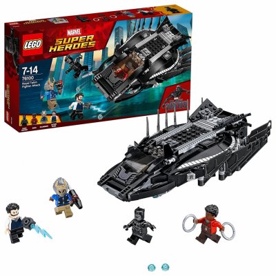 LEGO® Super Heroes 76100 Útok stíhačky Čierneho pantera