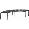 HAY Lavička Palissade Park Bench set of 2, anthracite