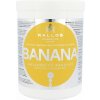 KALLOS Banán Posilňujúca maska na vlasy s multivitamínovým komplexom 1000ml