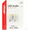 AMIO LED žiarovky CANBUS 12 V/24 V 5 W W2,1 × 9,5 d, 2 ks AM04233