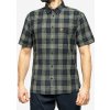 Košeľa Fjallraven Ovik Travel Shirt S/S - dark navy/patina green