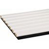 Decowall Akustický žilkovaná biela 2600 x 300 x 17 mm 2ks