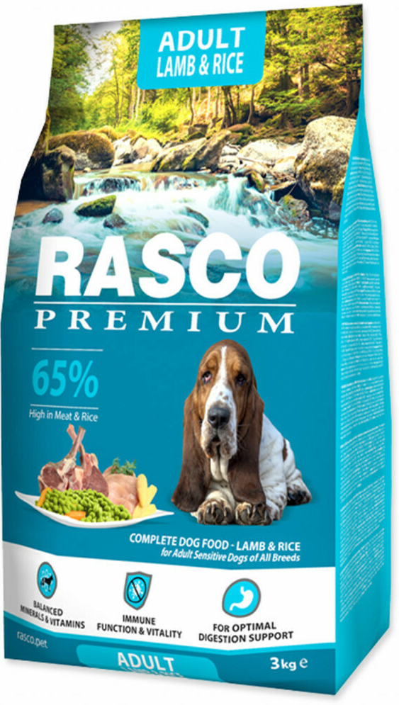 Rasco Premium Adult Lamb & Rice 3 kg