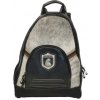 Kožený batoh Luxury Cowhide NORDWEG GREY čiernosivý 32x45x15cm 15L