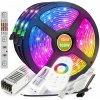 SADA LED pásikov RGB multi 15 m + diaľkový ovládač