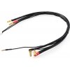 RUDDOG 2S černý nabíjecí kabel G4/G5 krátký 30cm 4mm 3-pin EH (RP-0213)
