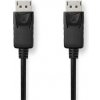 Nedis CCGL37010BK20 - Displayport kabel | DisplayPort Zástrčka | DisplayPort Zástrčka | 4K@60Hz | 2.00 m | Černá