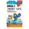 NatureVia Omega 3 Smart Kids želé cukríky pre normálnu činnosť srdca a mozgu pre deti 30 ks