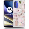 Picasee silikónový prehľadný Motorola Moto G51 Glam Babe
