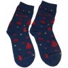 Dámske tmavomodré ponožky CHRISTMAS