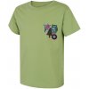 Detské bavlnené tričko Husky Tee Patch K light green, 146