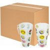 Vratný kelímok 500ml - EMOJI, 500ml s klipom (10KS V BALENÍ)